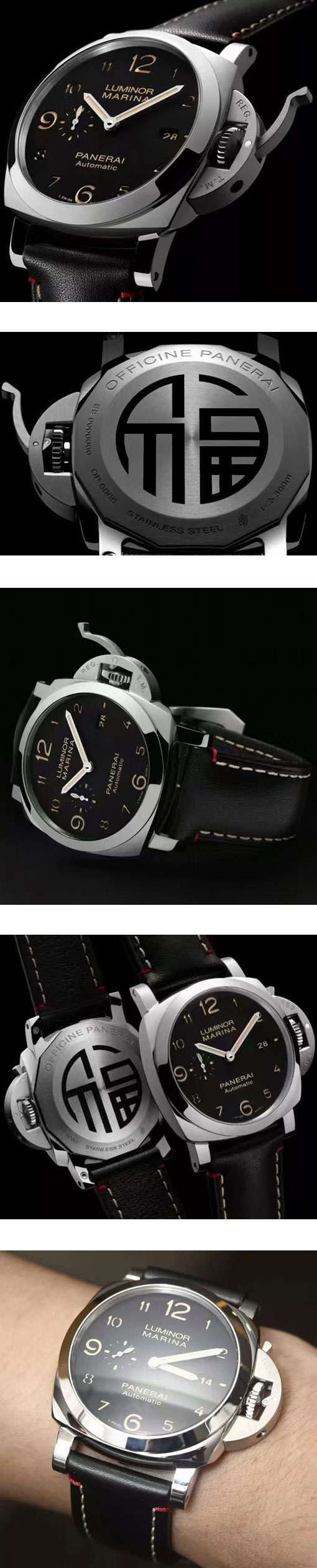 【noob新製品】レプリカ時計パネライ ルミノール マリーナ PAM910 44ｍｍ  2